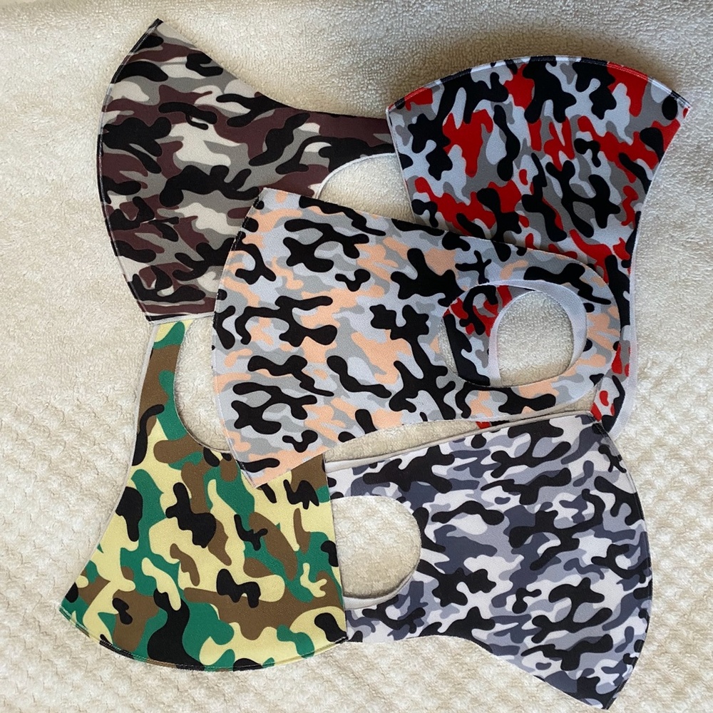 Fashionable Dust Proof Breathable Camouflage Mask - Picture 6 of 6